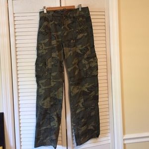 camo capris or cargo pants