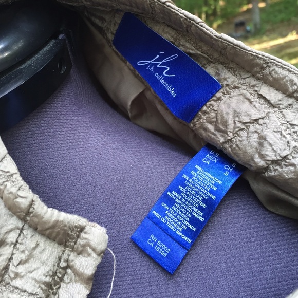 J.H. Collectibles gold long jacket - Picture 3 of 3