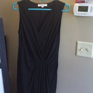Like new size small charcoal gray loft dress