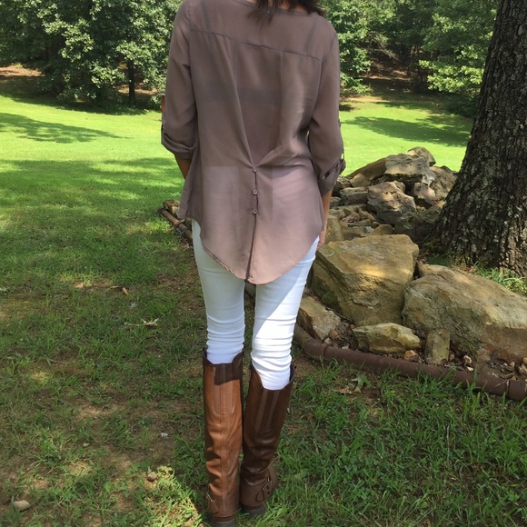 💥Final Price💥🆕 Button Detailed Chiffon Blouse - Picture 4 of 4