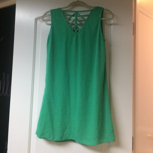Blu Pepper Emerald Kelly Green dress size small - Picture 4 of 4