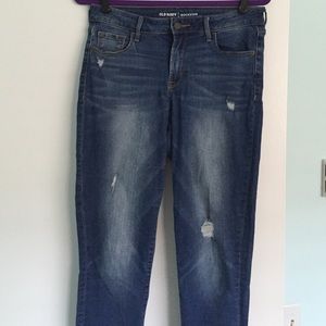 Old Navy Rockstars distressed