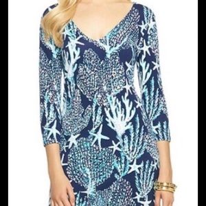 Lily Pulitzer coral reef dress