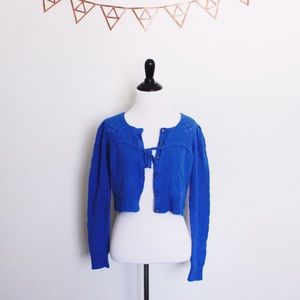 ANTHROPOLOGIE | Blue Shrug