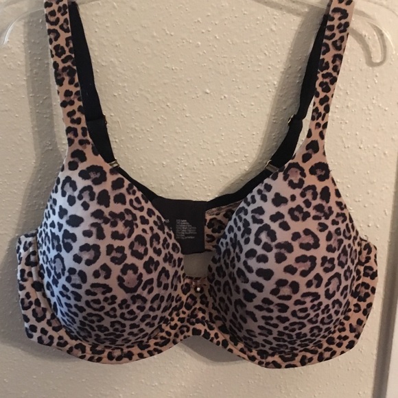 Animal print bra