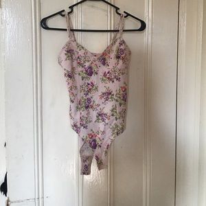 Floral one piece