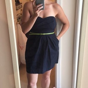 Strapless dress