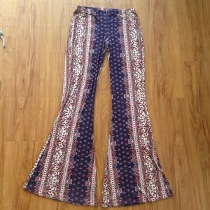 Boho Hippie Bell Bottoms