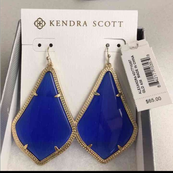 Kendra Scott cobalt Alexandra's