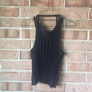 Small black basic tank