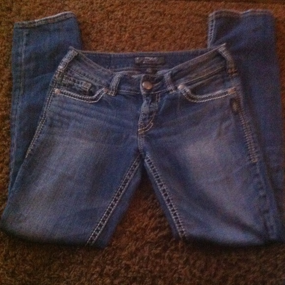 Silver jeans