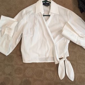 White Charter Club top!