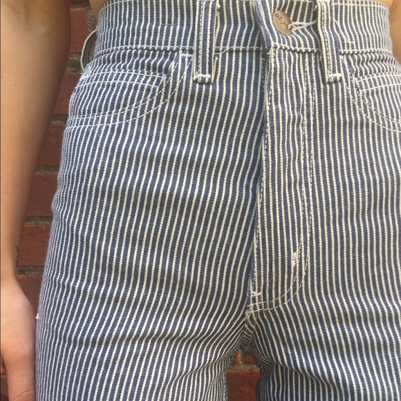 Vintage high-rise train pants - Picture 3 of 4