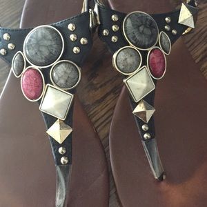 Adorable jeweled sandals