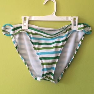 Blue and Green bathing suit Bottoms