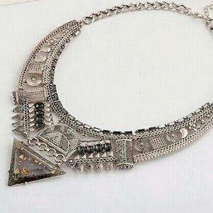 Tribal Silver Necklace