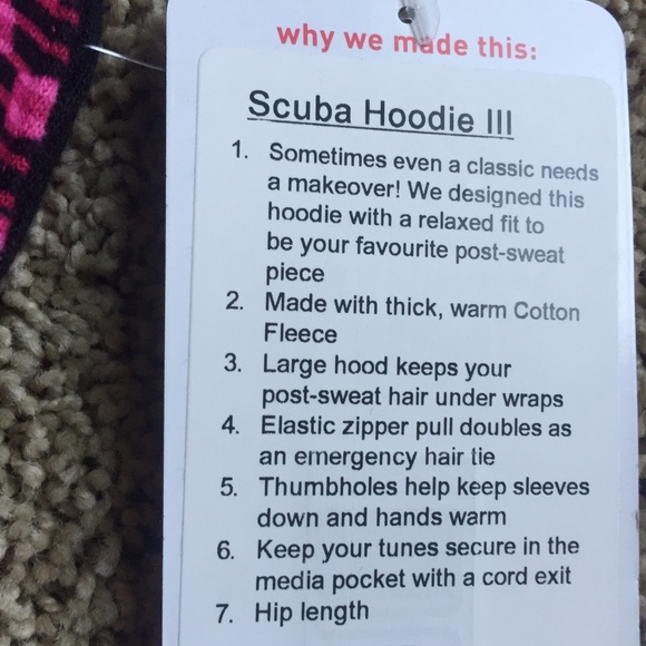 NWT lululemon scuba hoodie - Picture 2 of 3