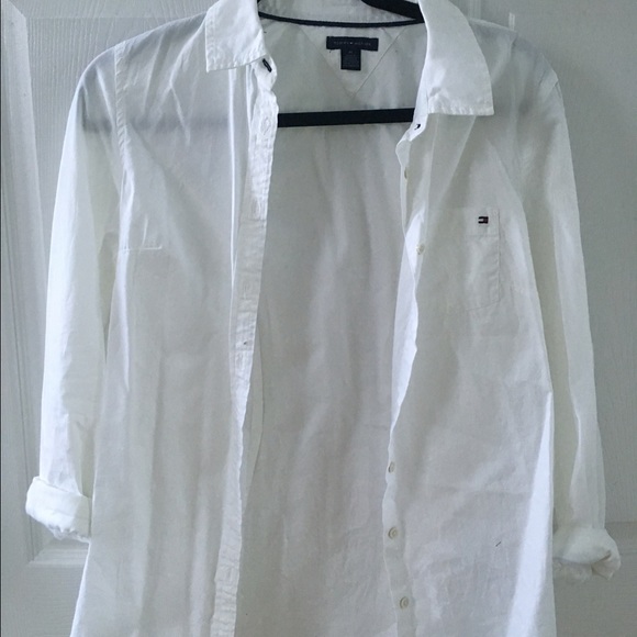 Tommy Hilfiger White Button Down