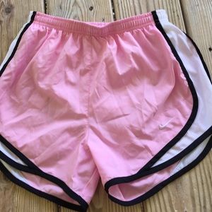 Pink Nike shorts