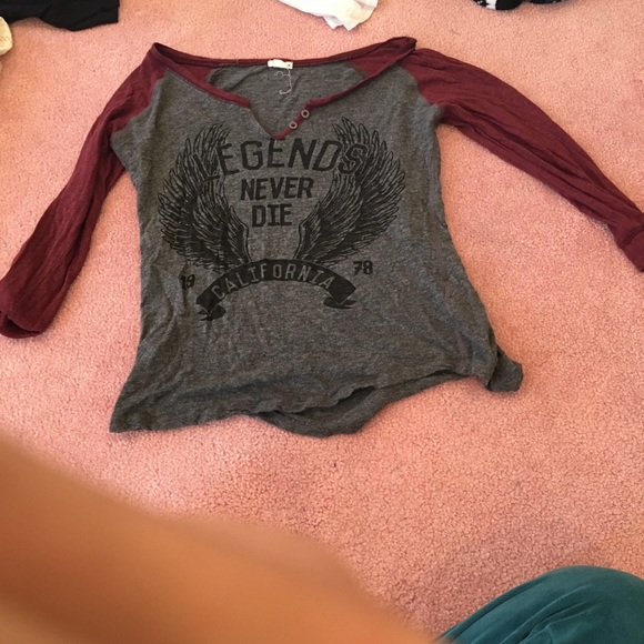quarter length shirt