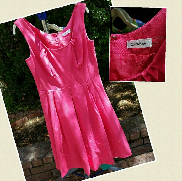 Fun Pink CK Flirty Dress