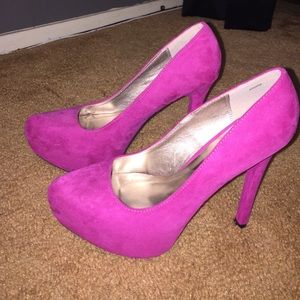 Charlotte Russe pink heels