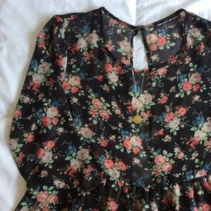 beautiful floral top