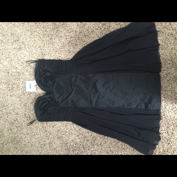 Asos black dress size medium
