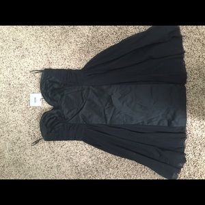 Asos black dress size medium