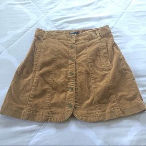 BDG corduroy skirt size 6
