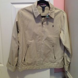 Ralph Lauren boys size L (16/18) Khaki jacket