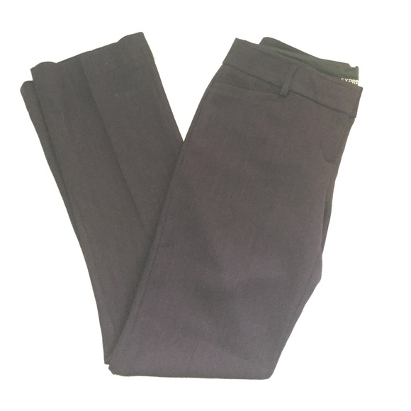 Deep purple Express Columnist boot cut trousers