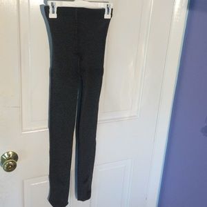Thick grey leggings