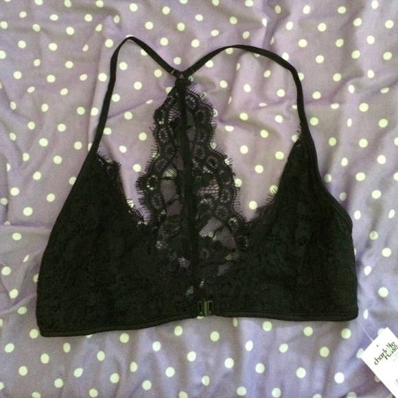 Lace racer back bralette. NWT!!