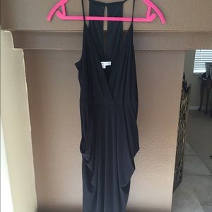 Black bcbg dress