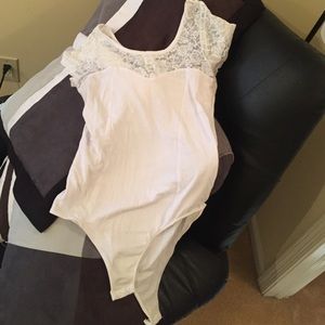 White Lace Onsie