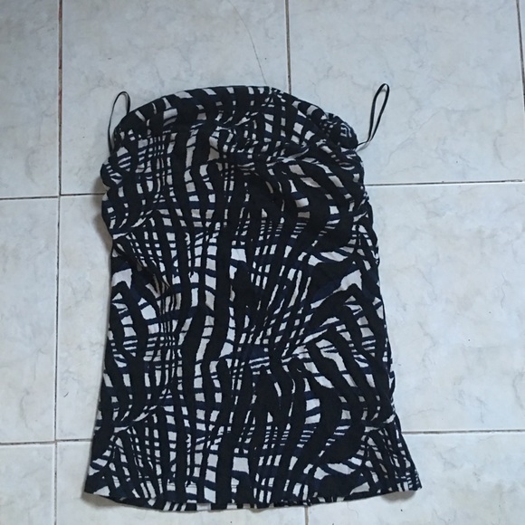 Patterned tube top