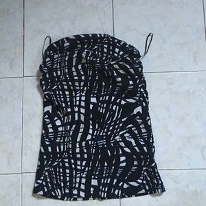 Patterned tube top