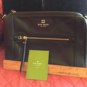 New black Kate Spade purse