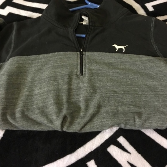 Vs pink half zip