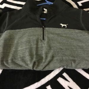 Vs pink half zip