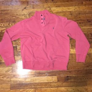 Men's Polo Sweatshirt.