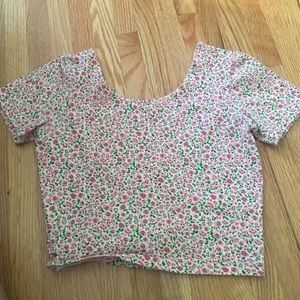 crop top never been worn