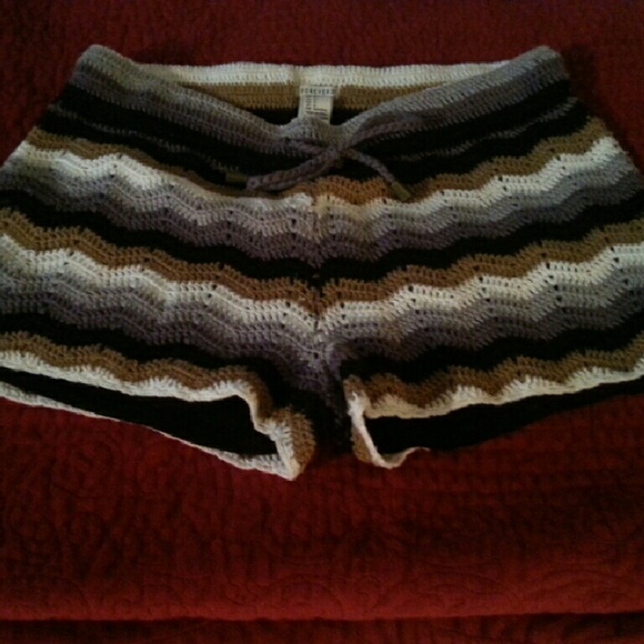 Forever 21 crochet shorts.