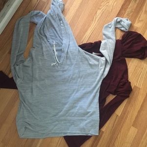 Two hollister sweatshirts