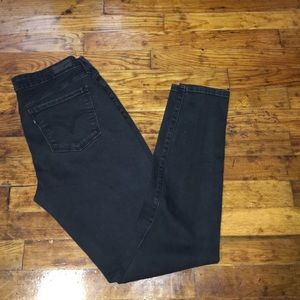 Black Levi Jeggings