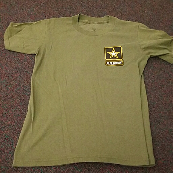 GREEN ARMY SHIRT - Picture 1 of 1