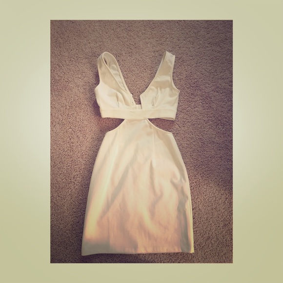 Tobi side cut out bodycon dress