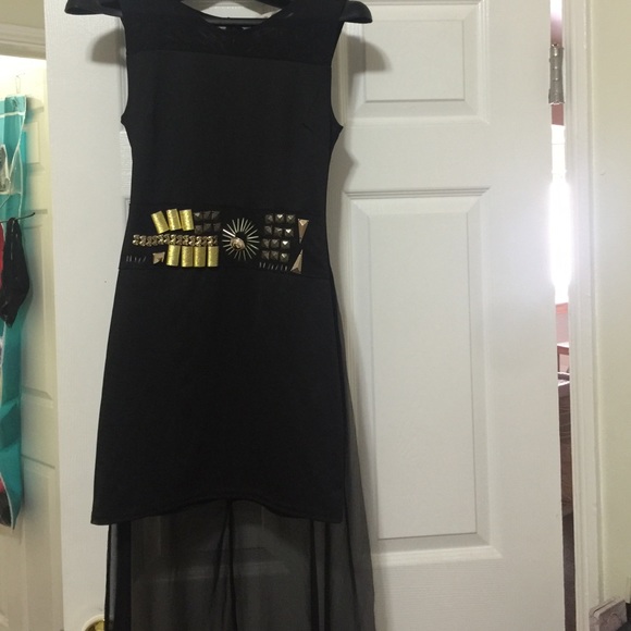 Black mermaid dress