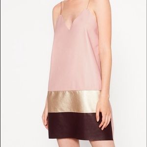 Zara Faux Leather Dress